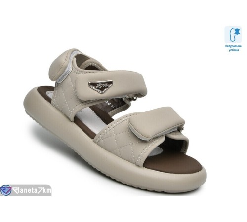 Дитячі босоніжки на літо (8 пар р.33-38) сірий  "TOMMY"