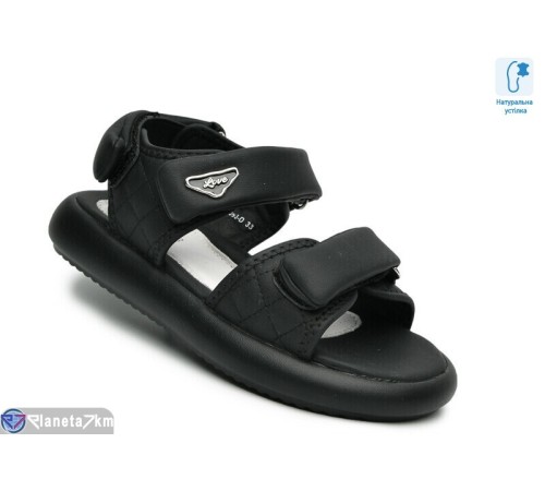 Дитячі босоніжки на літо (8 пар р.33-38) чорний  "TOMMY"