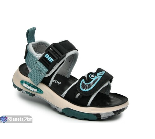 Сандалі дитячі на літо (10 пар р.26-30) чорний  "TOMMY"