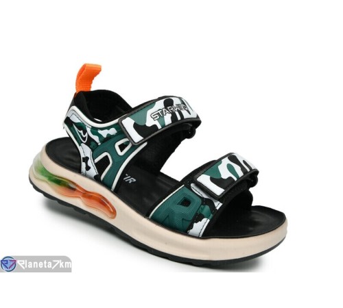 Сандалі дитячі на літо (14 пар р.31-37) зелений  "TOMMY"