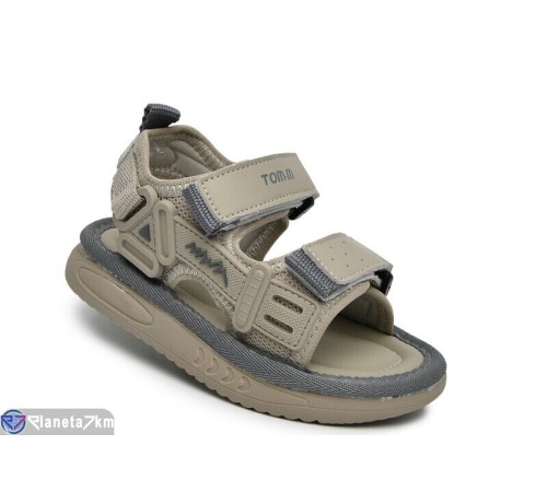 Сандалі дитячі на літо (8 пар р.23-28) сірий  "TOMMY"