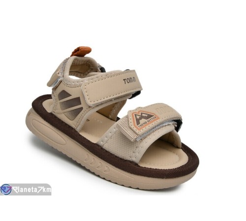 Сандалі дитячі на літо (8 пар р.23-28) бежевий  "TOMMY"