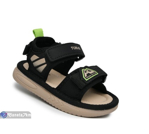 Сандалі дитячі на літо (8 пар р.23-28) чорний  "TOMMY"