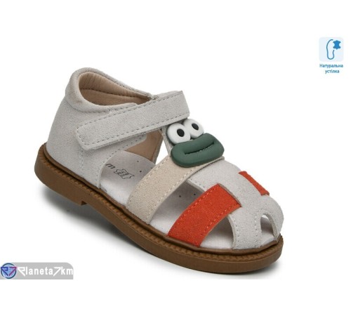 Дитячі босоніжки на літо (8 пар р.23-28) сірий  "TOMMY"