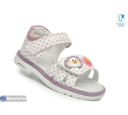 Дитячі босоніжки на літо (8 пар р.21-26) білий  "TOMMY"