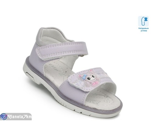 Дитячі босоніжки на літо (8 пар р.21-26) фіолетовий  "TOMMY"