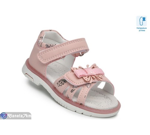 Дитячі босоніжки на літо (8 пар р.21-26) рожевий  "TOMMY"