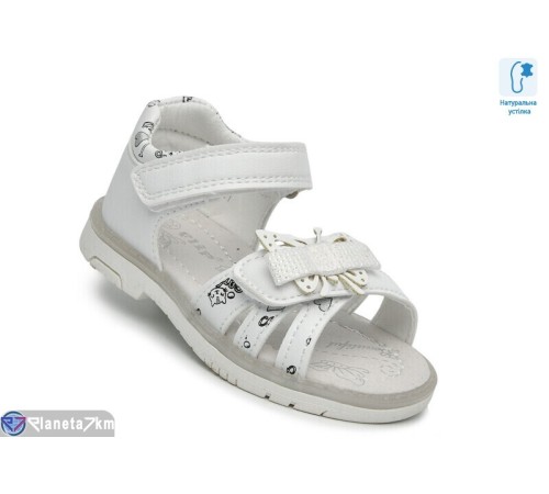 Дитячі босоніжки на літо (8 пар р.21-26) білий  "TOMMY"