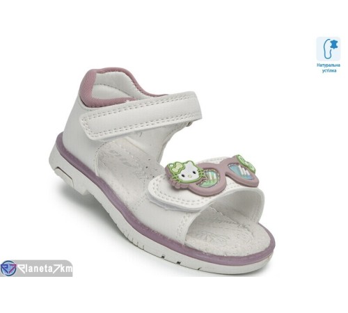 Дитячі босоніжки на літо (8 пар р.21-26) білий  "TOMMY"