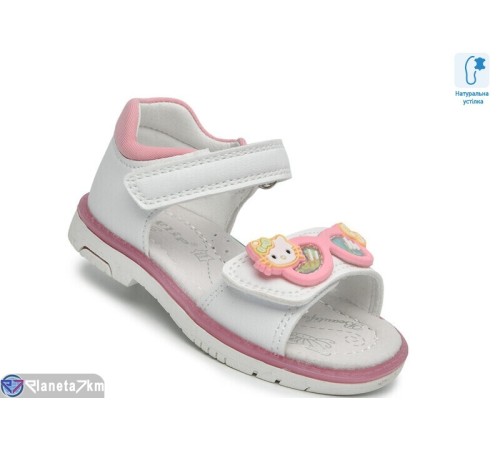 Дитячі босоніжки на літо (8 пар р.21-26) білий  "TOMMY"