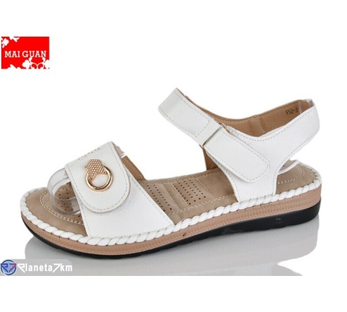 Босоніжки жіночі на літо (8 пар р.37-42) білий  "Maiguan"