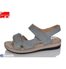 Босоніжки жіночі на літо (8 пар р.37-42) сірий  "Maiguan"