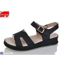 Босоніжки жіночі на літо (8 пар р.36-41) чорний  "Maiguan"