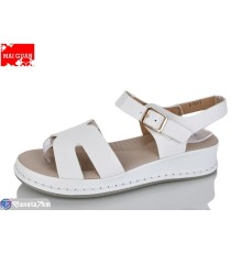 Босоніжки жіночі на літо (8 пар р.36-41) білий  "Maiguan"