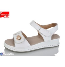 Босоніжки жіночі на літо (8 пар р.36-41) білий  "Maiguan"