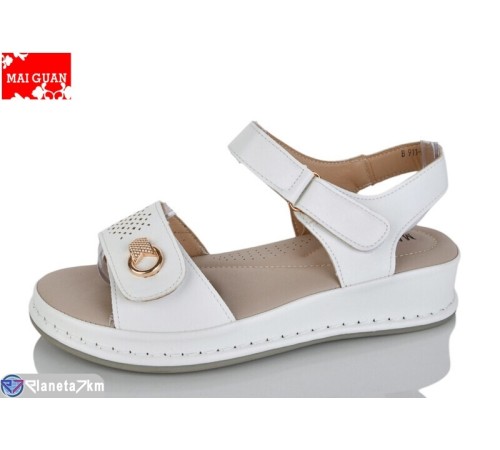 Босоніжки жіночі на літо (8 пар р.36-41) білий  "Maiguan"