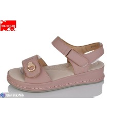 Босоніжки жіночі на літо (8 пар р.36-41) рожевий  "Maiguan"