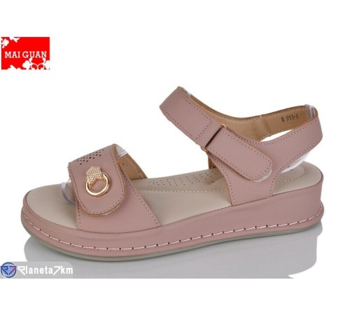 Босоніжки жіночі на літо (8 пар р.36-41) рожевий  "Maiguan"