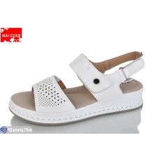 Босоніжки жіночі на літо (8 пар р.36-41) білий  "Maiguan"