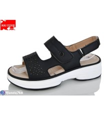 Босоніжки жіночі на літо (8 пар р.36-41) чорний  "Maiguan"