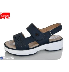 Босоніжки жіночі на літо (8 пар р.36-41) синій  "Maiguan"