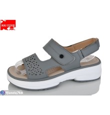 Босоніжки жіночі на літо (8 пар р.36-41) сірий  "Maiguan"