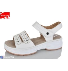 Босоніжки жіночі на літо (8 пар р.36-41) білий  "Maiguan"