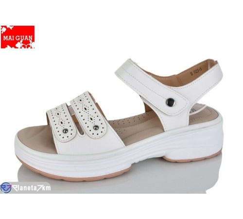 Босоніжки жіночі на літо (8 пар р.36-41) білий  "Maiguan"
