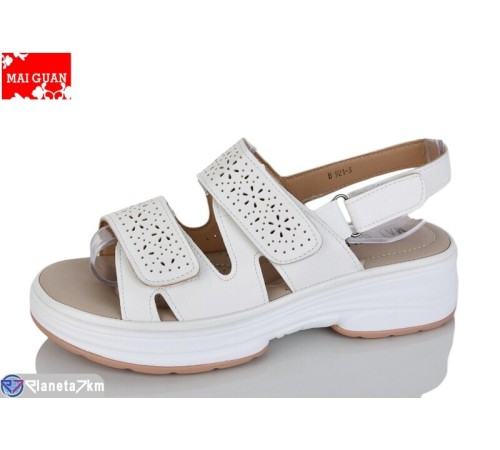 Босоніжки жіночі на літо (8 пар р.36-41) білий  "Maiguan"