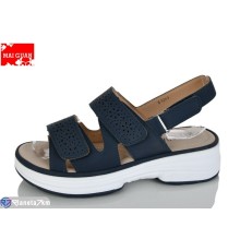 Босоніжки жіночі на літо (8 пар р.36-41) синій  "Maiguan"