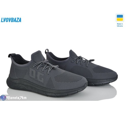 Кросівки чоловічі на літо (8 пар р.40-45) сірий  "LEOBAZA"