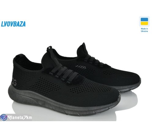 Кросівки чоловічі на літо (8 пар р.40-45) чорний  "LEOBAZA"