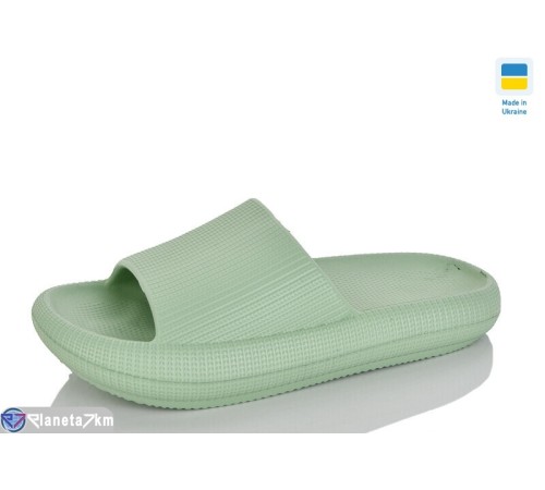 Шлепки дитячі на літо (6 пар р.30-35) зелений  "LINKA"