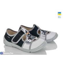 Тапки дитячі на весну/осінь (8 пар р.26-31) чорний  "FLORIK"