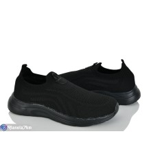 Кросівки жіночі на літо (8 пар р.36-41) чорний  "Fuggo"