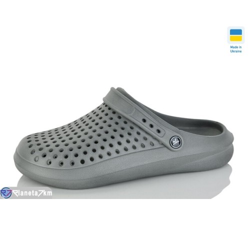 Кроки чоловічі на літо (8 пар р.41-46) сірий  "Melinda"