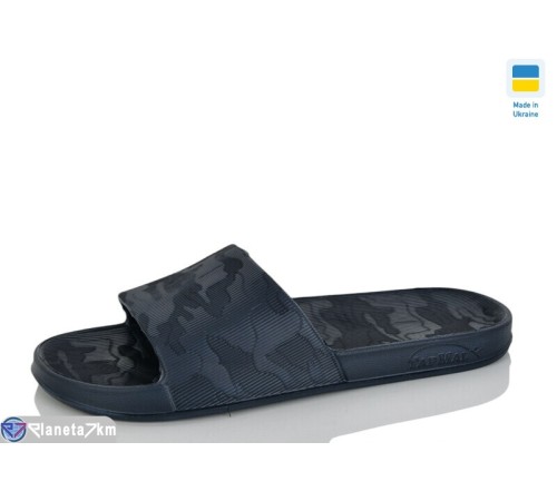 Шлепки чоловічі на літо (6 пар р.40-46) синій  "Melinda"