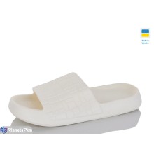 Шлепки жіночі на літо (6 пар р.36-41) білий  "Melinda"