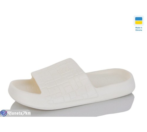 Шлепки жіночі на літо (6 пар р.36-41) білий  "Melinda"