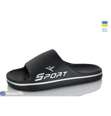 Шлепки дитячі на літо (8 пар р.36-41) чорний  "Melinda"