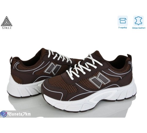 Кросівки жіночі на весну/осінь (8 пар р.36-41) коричневий  "STILLI Group"