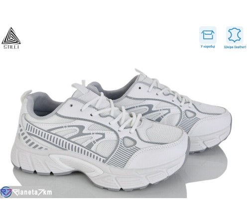 Кросівки жіночі на весну/осінь (8 пар р.36-41) білий  "STILLI Group"