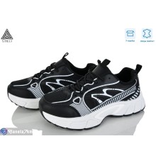 Кросівки жіночі на весну/осінь (8 пар р.36-41) чорний  "STILLI Group"