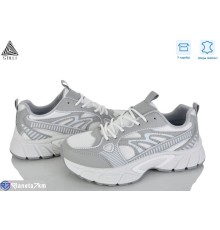 Кросівки жіночі на весну/осінь (8 пар р.36-41) сірий  "STILLI Group"