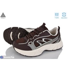 Кросівки жіночі на весну/осінь (8 пар р.36-41) коричневий  "STILLI Group"