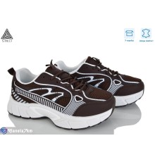 Кросівки жіночі на весну/осінь (8 пар р.36-41) коричневий  "STILLI Group"