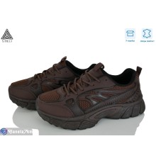 Кросівки жіночі на весну/осінь (8 пар р.36-41) коричневий  "STILLI Group"