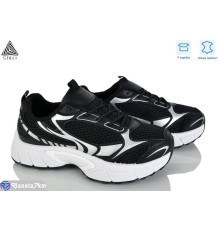 Кросівки жіночі на весну/осінь (8 пар р.36-41) чорний  "STILLI Group"