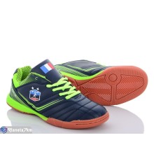 Футбольне взуття дитяче на весну/осінь (8 пар р.30-36) синій  "DEMAVEER"