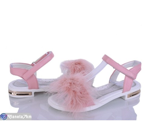 Дитячі босоніжки на літо (8 пар р.32-36) рожевий  "Laifakids"
